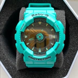 Casio Baby G Shock 5338 Teal/Turquoise Watch